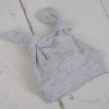 Пелюшка кокон на липучках + шапочка MagBaby Wind, сірий меланж (0-3 міс.)