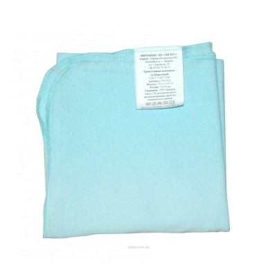 Трикотажна пелюшка Тигрес світло-бірюзова (ТП-0001)