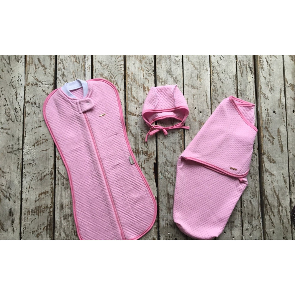 Комплект коконів MagBaby MagBaby Капітон рожевий (0-3 міс.)