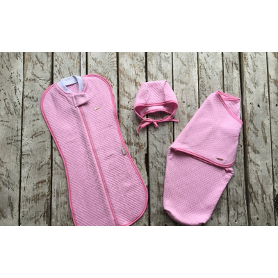 Комплект коконов MagBaby MagBaby Капитоне розовый (0-3 мес.)