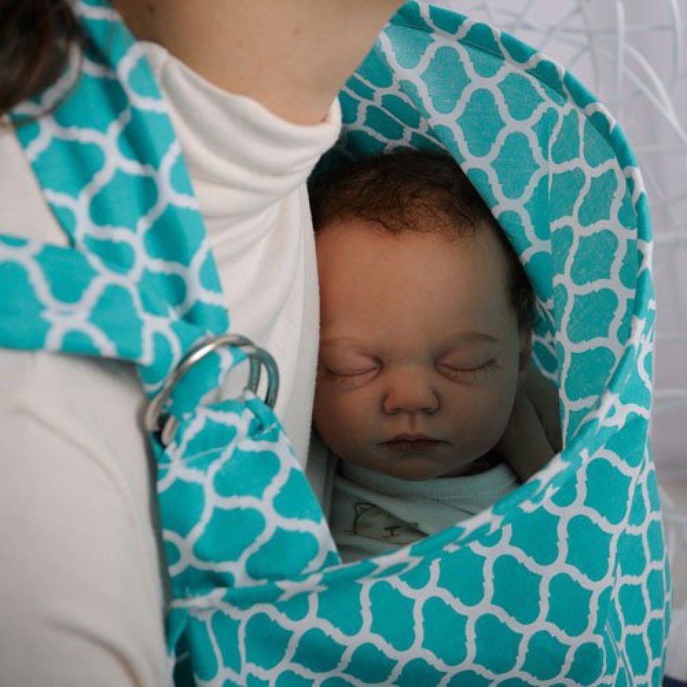 Накидка для кормления MagBaby Зеленая бирюза