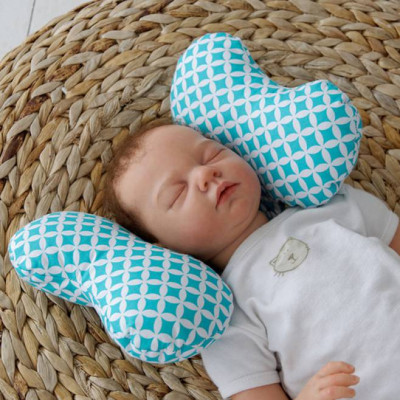 Подушка для новорожденных MagBaby Butterfly бирюза