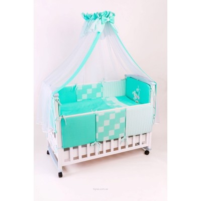 Постільний комплект Тигрес Маленькі друзі бірюзовий (КТ-0066)