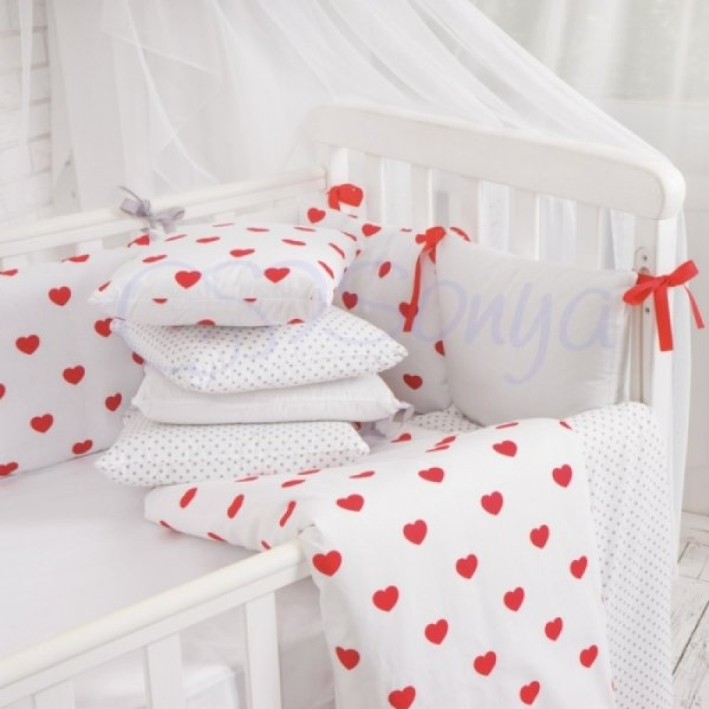 Комплект Маленькая Соня Baby Design сердца 7 предметов