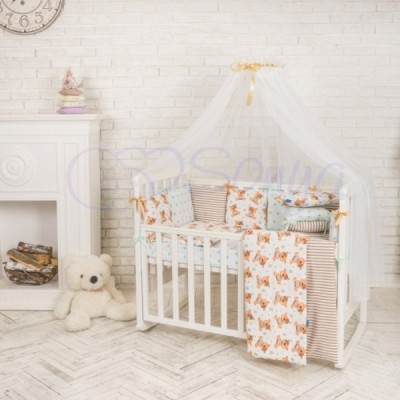 Комплект Маленькая Соня Baby Design мишки 7 предметов