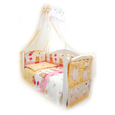 Постільний комплект Twins Comfort С-007 Садівник рожевий