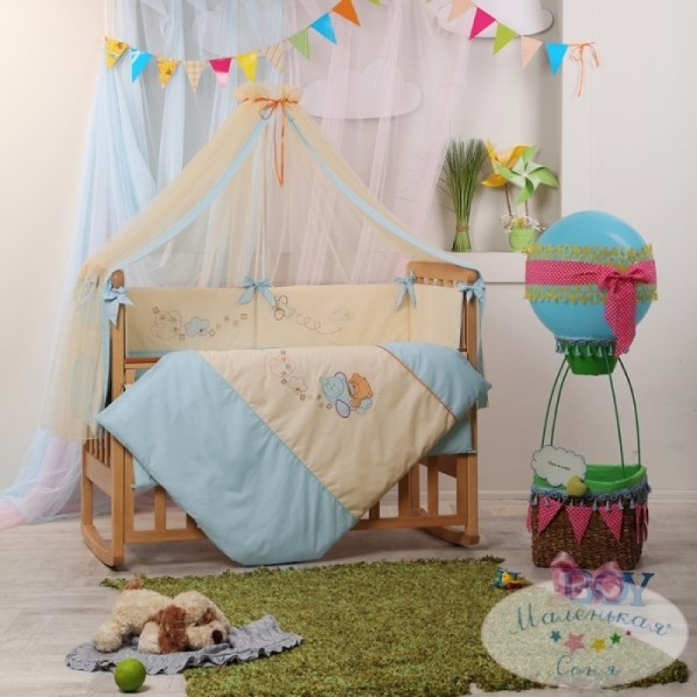 Комплект Маленькая Соня Детские мечты Авиатор 7 предметов