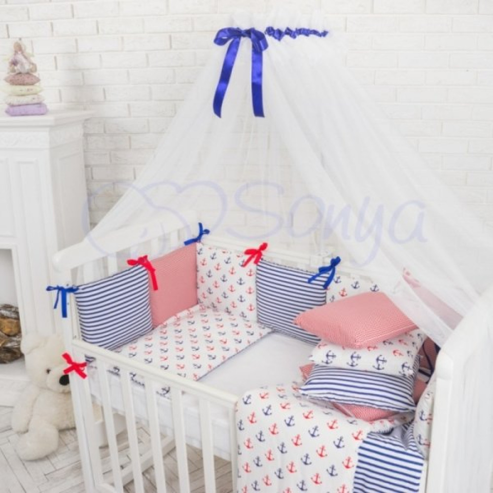Комплект Маленькая Соня Baby Design морячек 7 предметов
