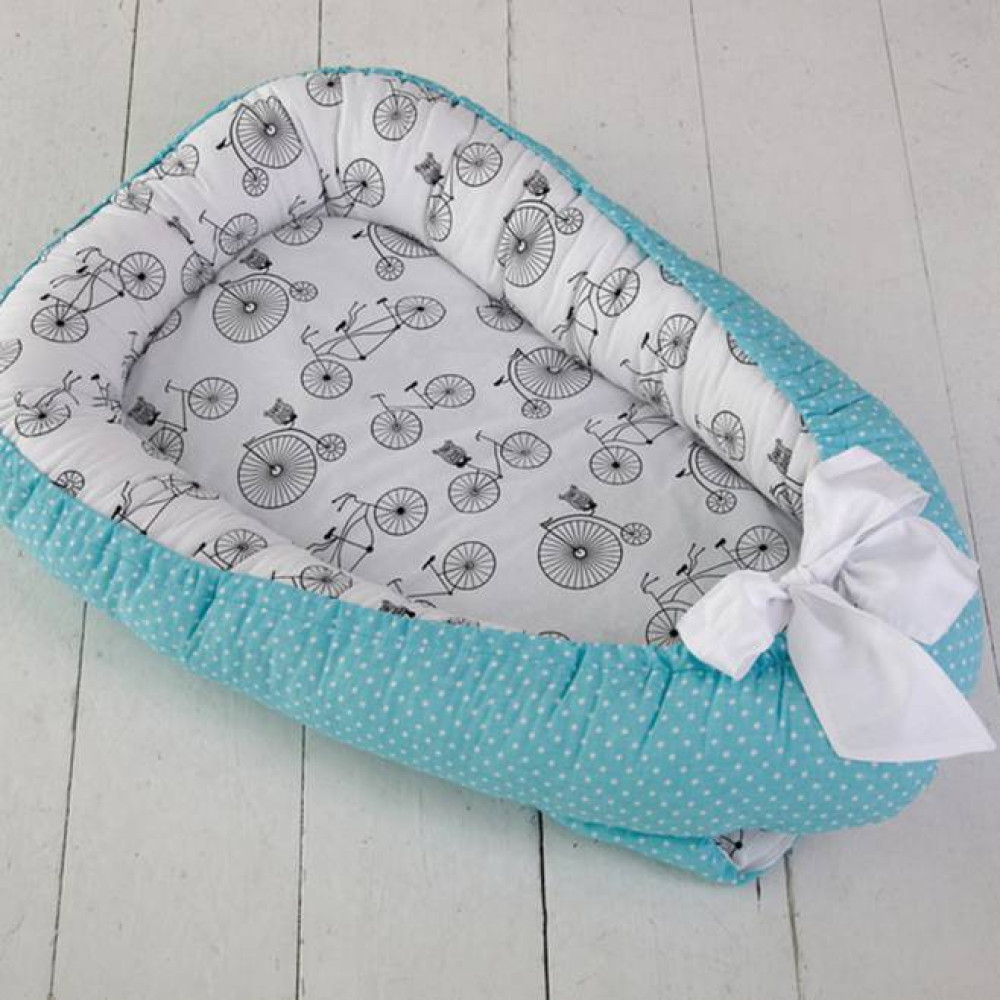 Позиционер для малыша MagBaby Babynest Велосипеды