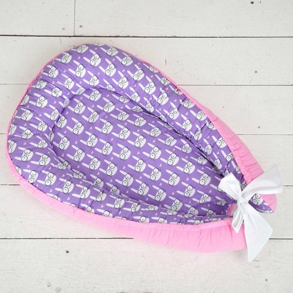 Позиционер для малыша MagBaby Babynest Funny rabbits
