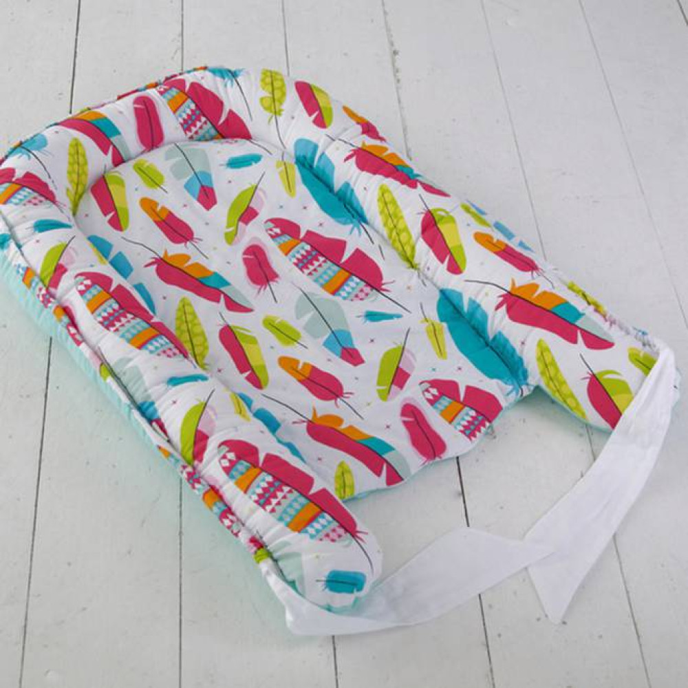 Позиционер для малыша MagBaby Babynest Перышки