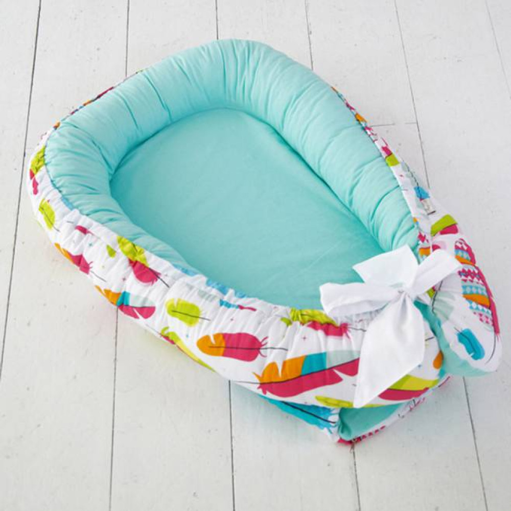 Позиционер для малыша MagBaby Babynest Перышки