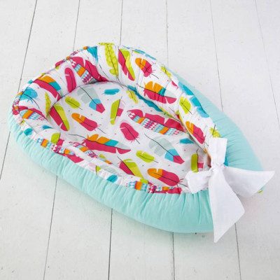 Позиционер для малыша MagBaby Babynest Перышки