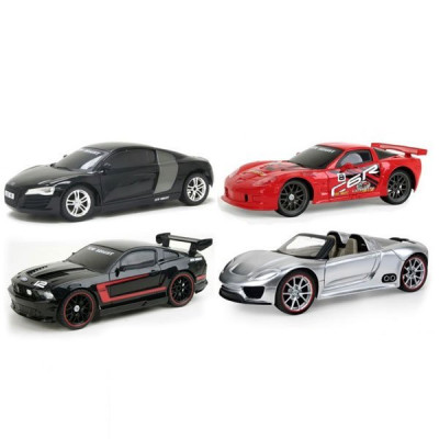 Машинка радиоуправляемая New Bright Audi, Corvette, Mustang, Porsche 1:16 (35654)