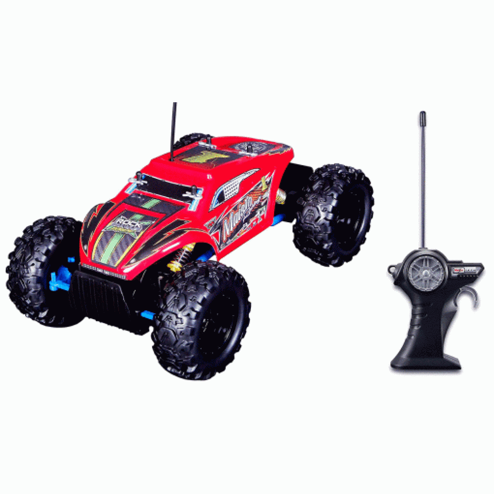 Машинка Maisto Rock Crawler Extreme на РУ (красный 36585)
