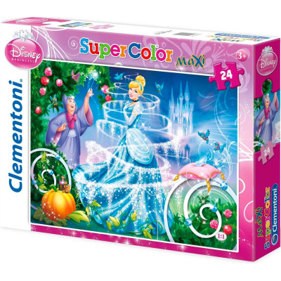 Пазлы Clementoni Maxi Золушка 24 элемента (Клементони 24449)&10; Пазлы Clementoni Maxi Золушка 24 элемента (Клементони 24449)&10;