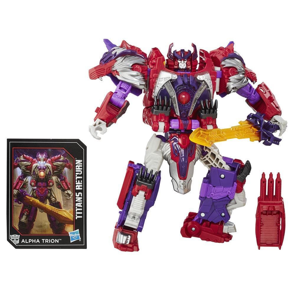 Трансформер Войны Титанов Вояджер Autobot Sovereign & Alpha Trion (B8352)