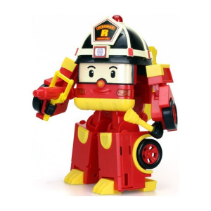 Рой Robocar Poli мега трансформер с подсветкой и сиреной 25 см (83284)
