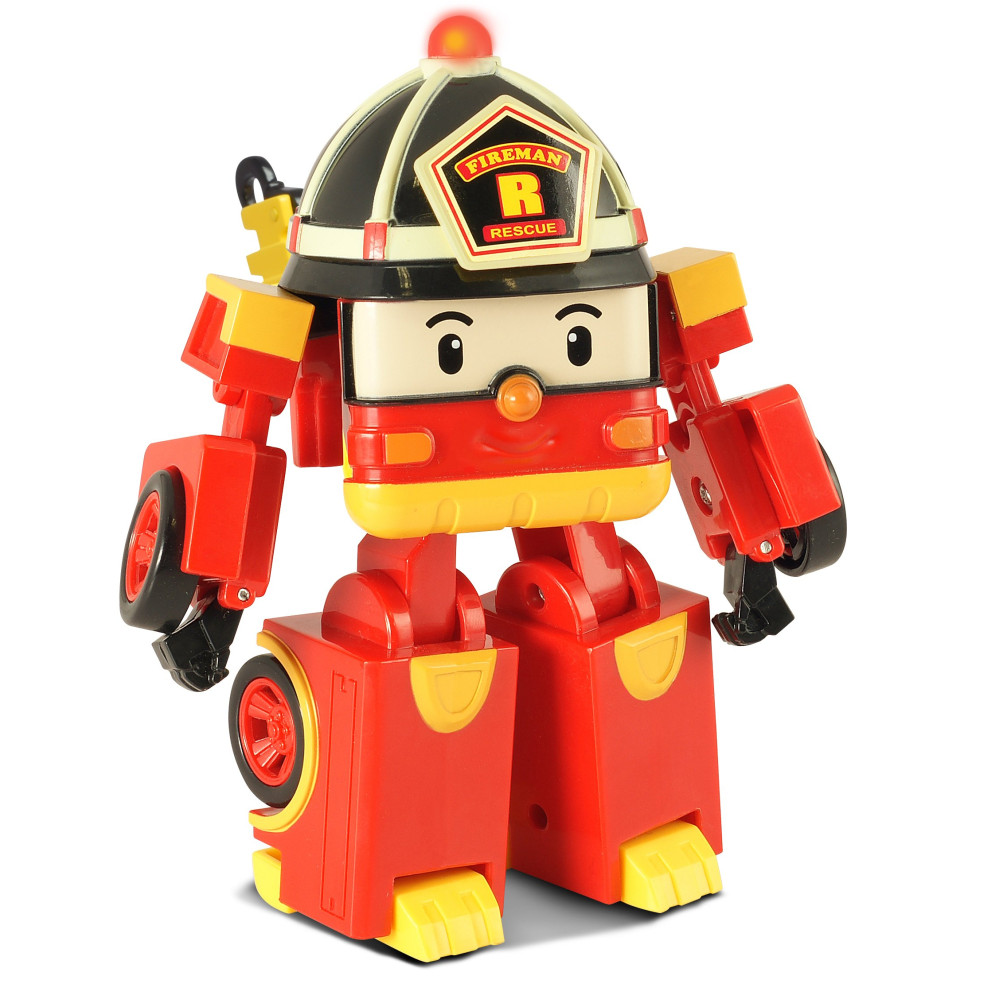 Трансформер Robocar Poli Рой с гаражом (83073)