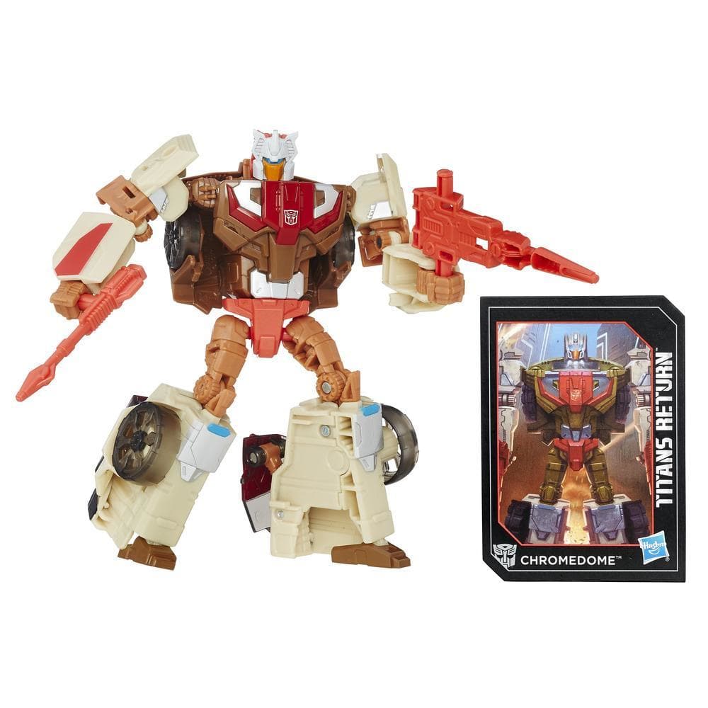 Трансформер Войны Титанов Autobot Stylor & Chromedome (B7034)
