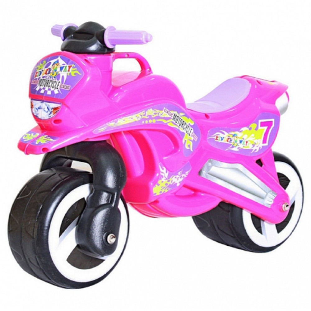 Велобіг Kinder Way Мото Байк рожевий (11-006)