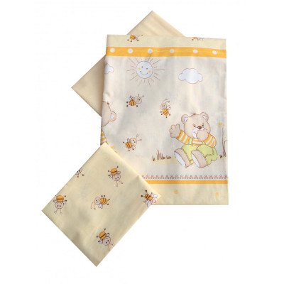 Сменная постель Twins Comfort Медуны желтая (4921)
