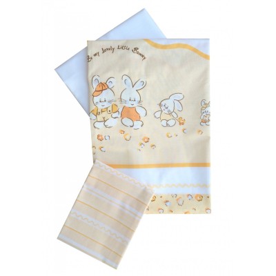 Змінна постіль Twins Comfort Зайчики на смужках (С-023)