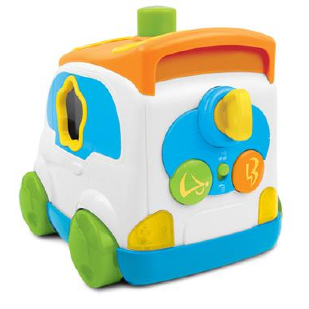 Музыкальная игрушка-сортер Weina Музыкальный микроавтобус (2071)