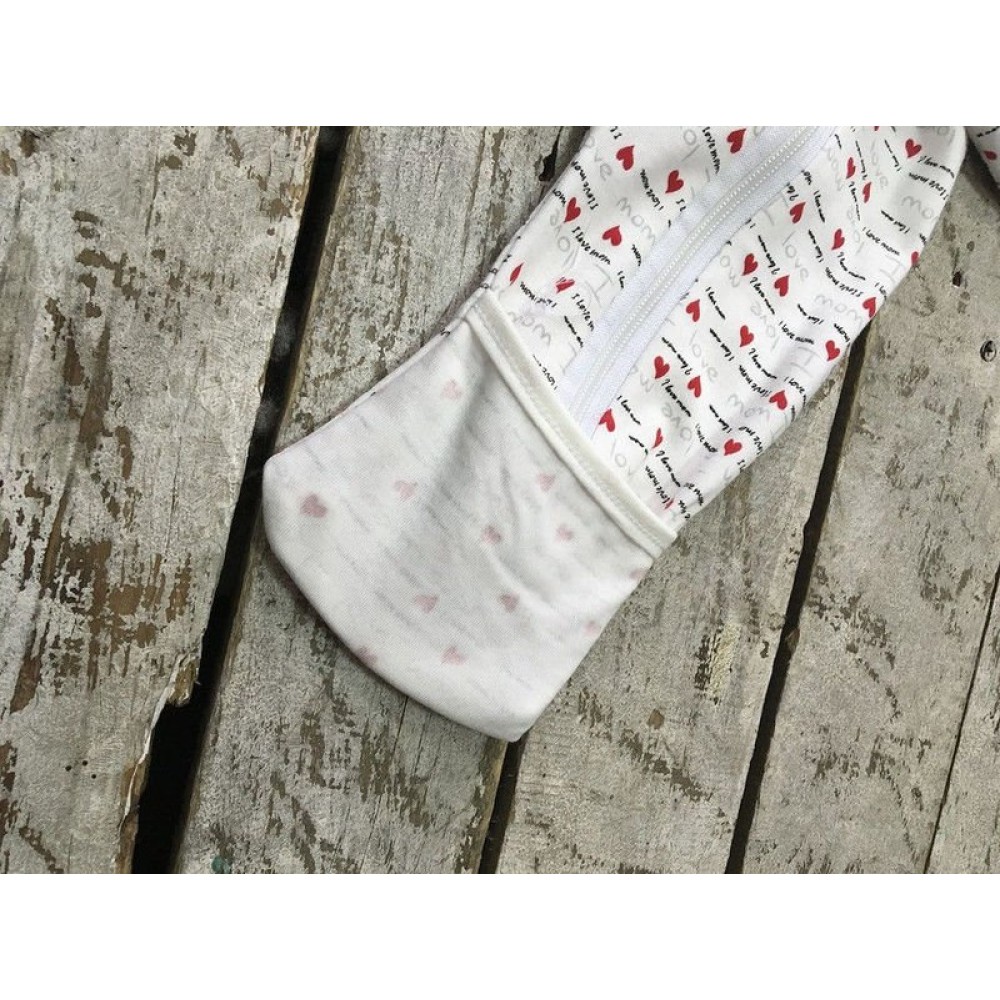 Спальник с возможностью пеленания MagBaby, С любовью 3-6 мес.