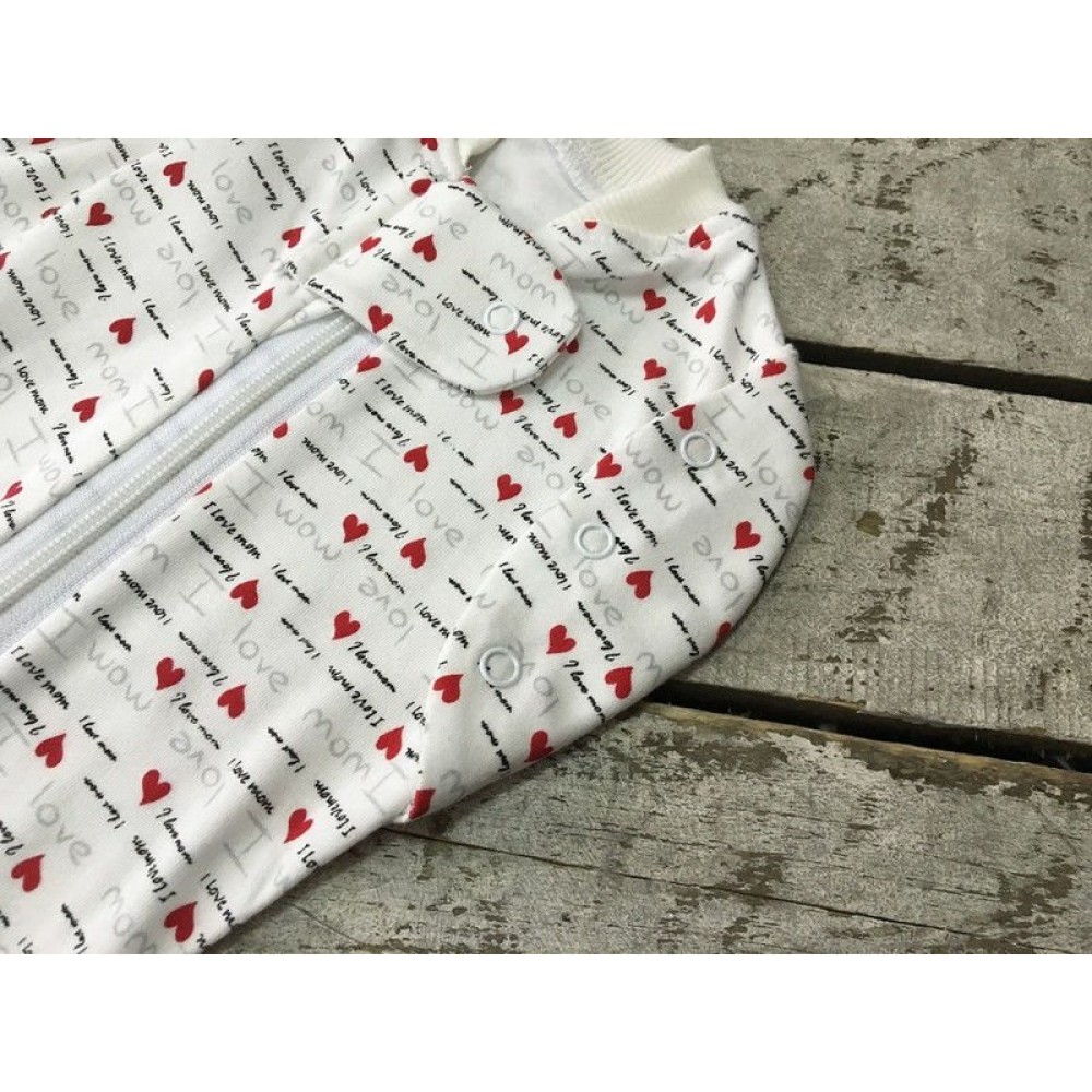 Спальник с возможностью пеленания MagBaby, С любовью 3-6 мес.