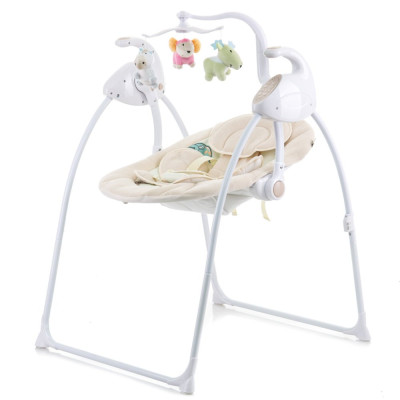 Заколисуючий центр Mioobaby Baby Swing SW803 beige Заколисуючий центр Mioobaby Baby Swing SW803 beige