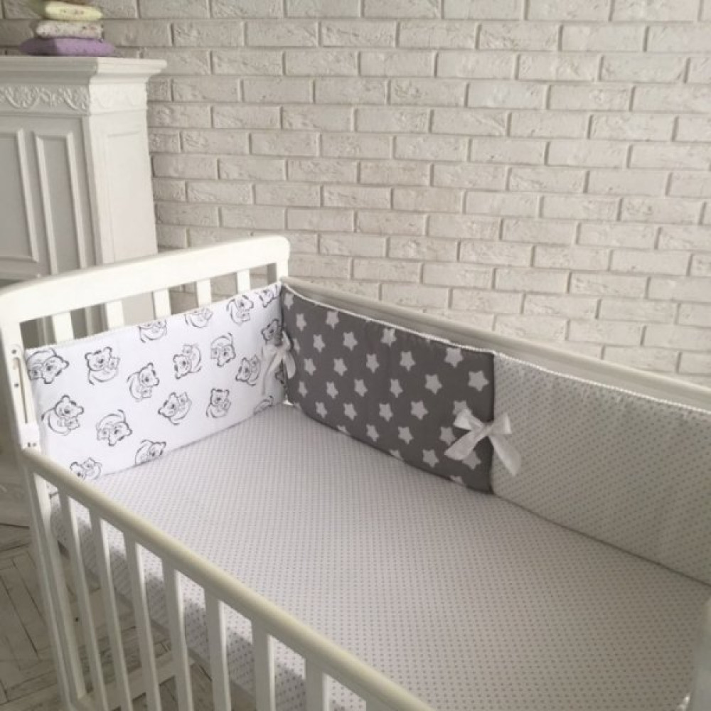 Захисний бортик в ліжечко Маленька Соня Comfort Тіллі Міллі