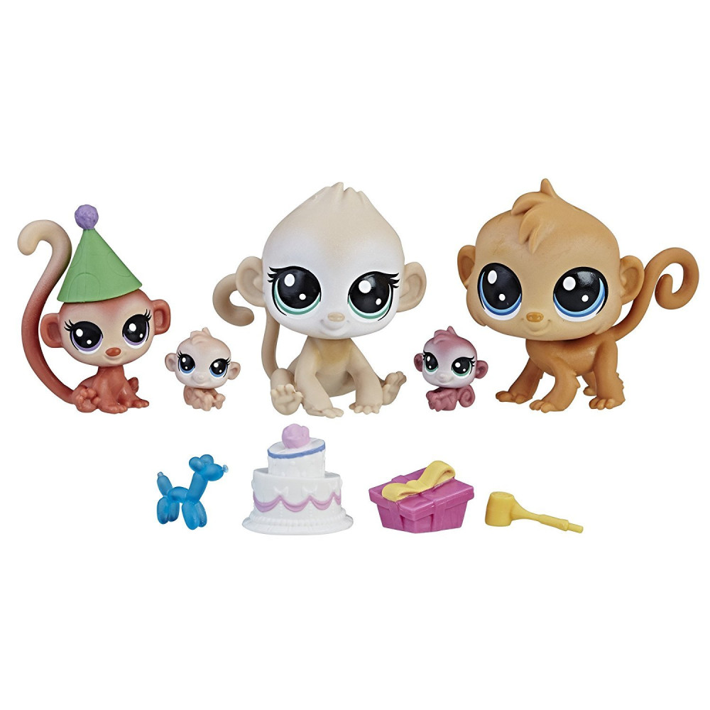 Семья петов Family Pack Monkeys (Hasbro C2099)