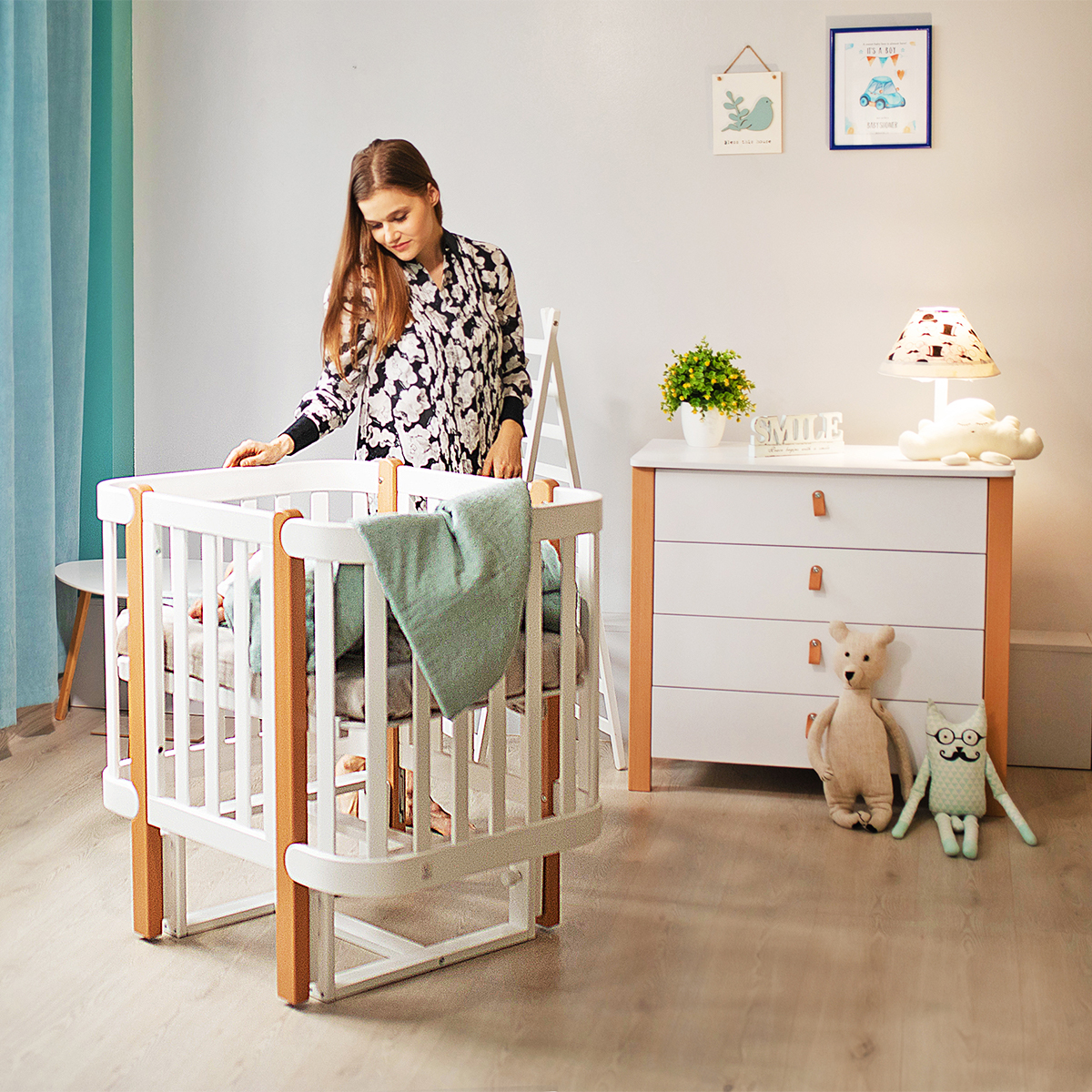 кроватка-люлька Верес Монако с рождения 