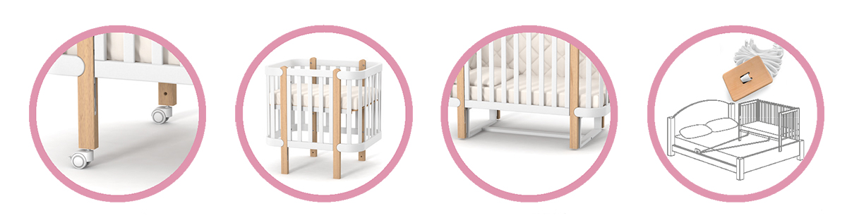 Верес детская кроватка Монако