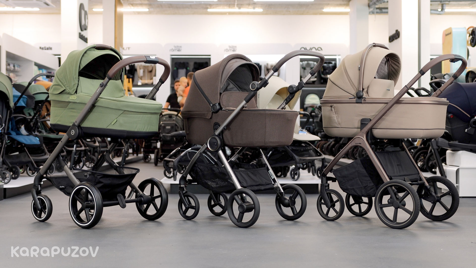 ТОП 3 коляски 2025 року - рейтинг дитячих колясок: Carrello Vector, Anex IQ, Cybex Balios