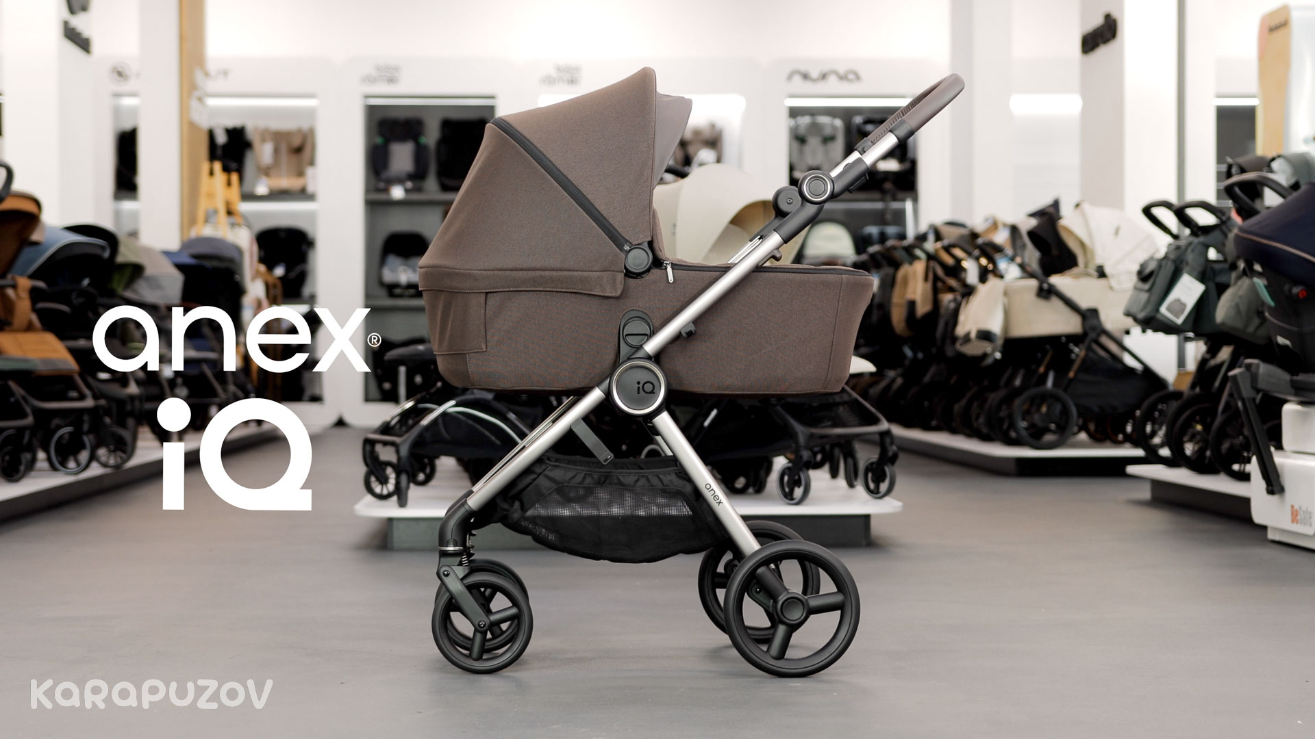 найкраща коляска для новонародженого 2025 року Anex IQ