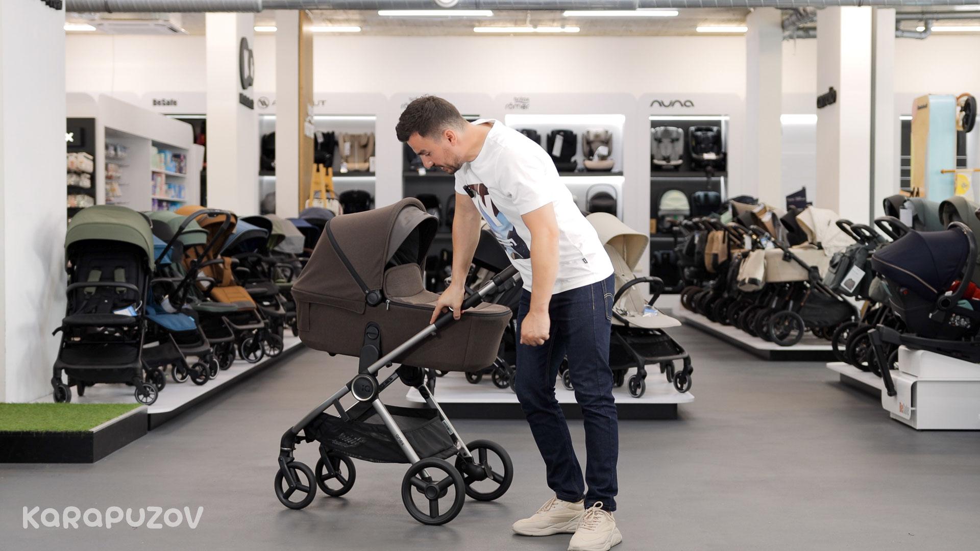 Анекс АйКью дитячий візок для міста, хит та найкомпактніша коляска на ринку