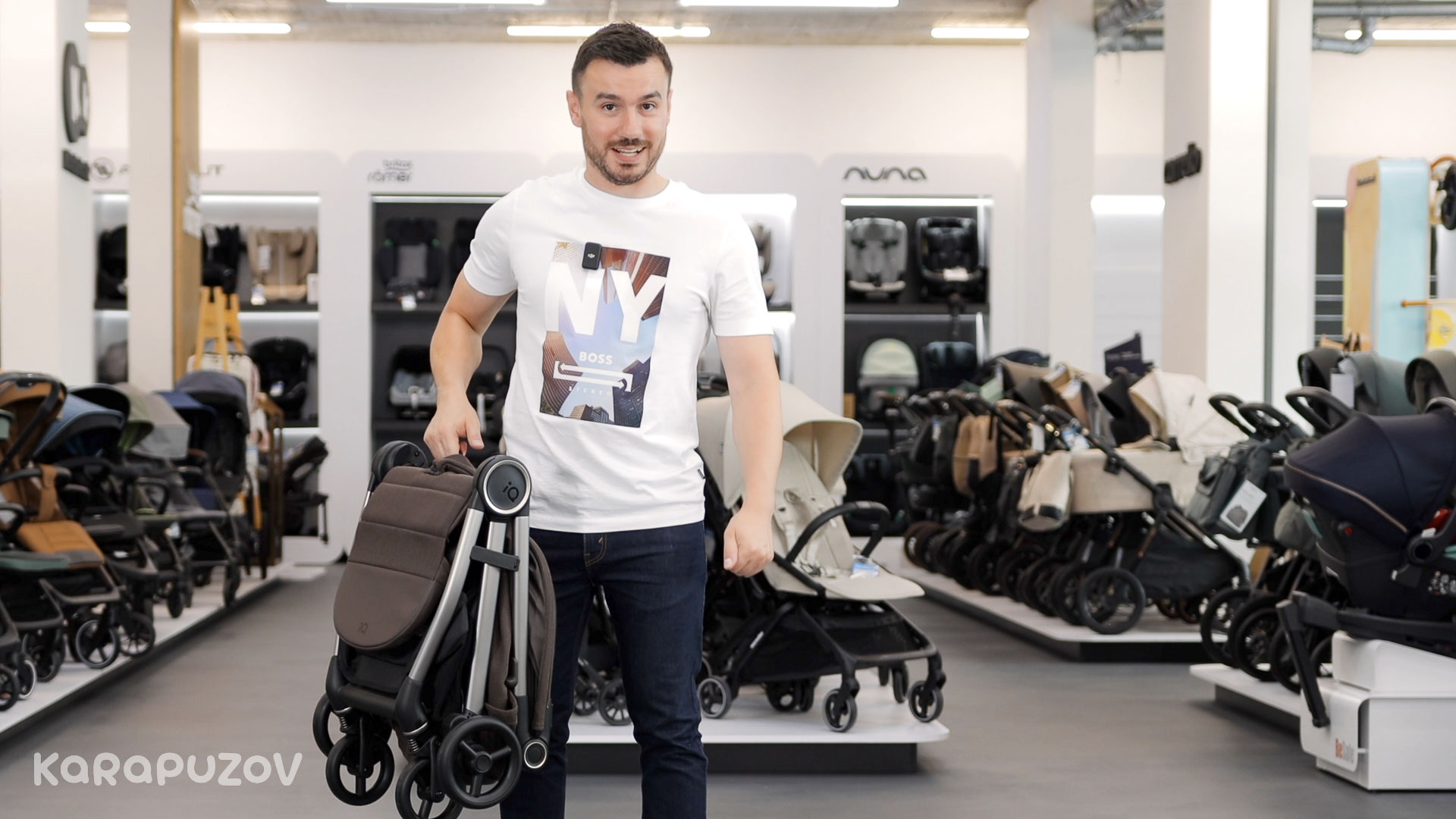 як складається коляска Anex IQ