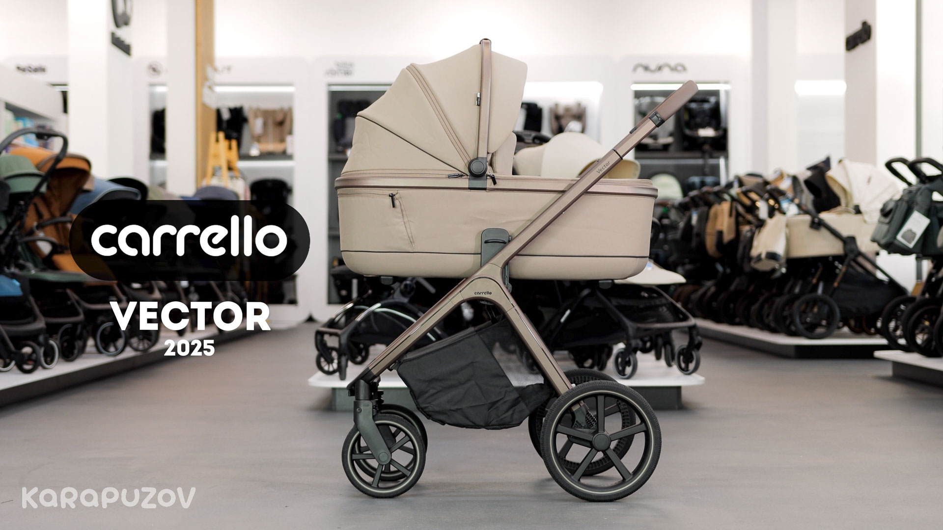 найкраща коляска для новонародженого 2025 Carrello Vector