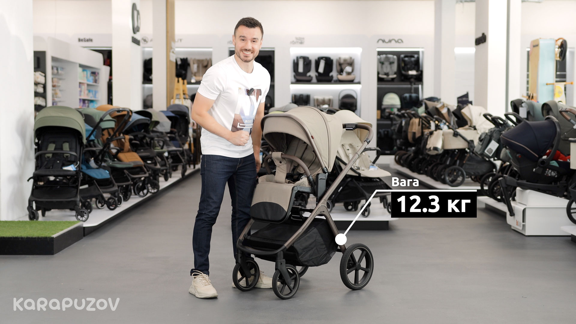 прогулянковий візок Каррелло Вектор вага