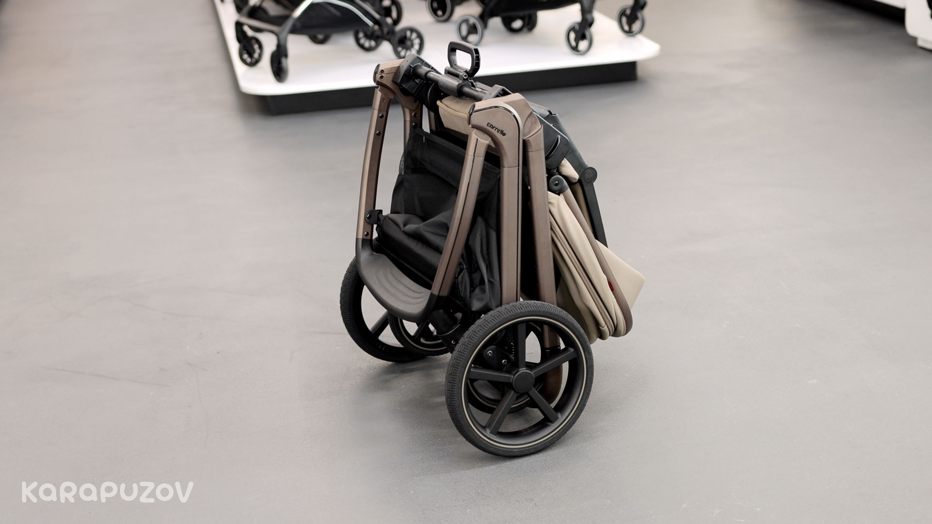 як скласти Каррелло Вектор з прогулянковим сидінням