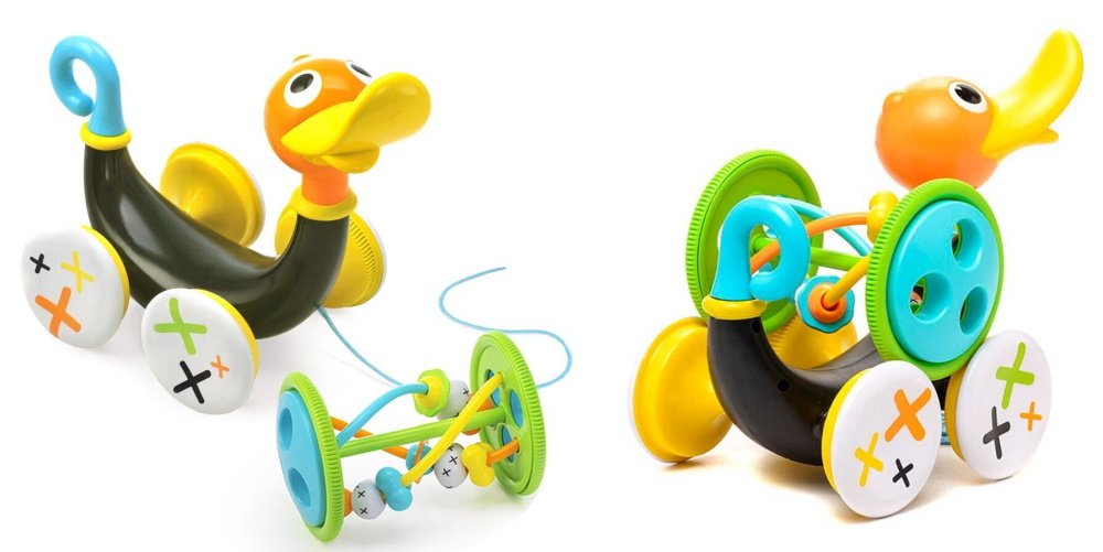 каталка для дітей з мотузкою