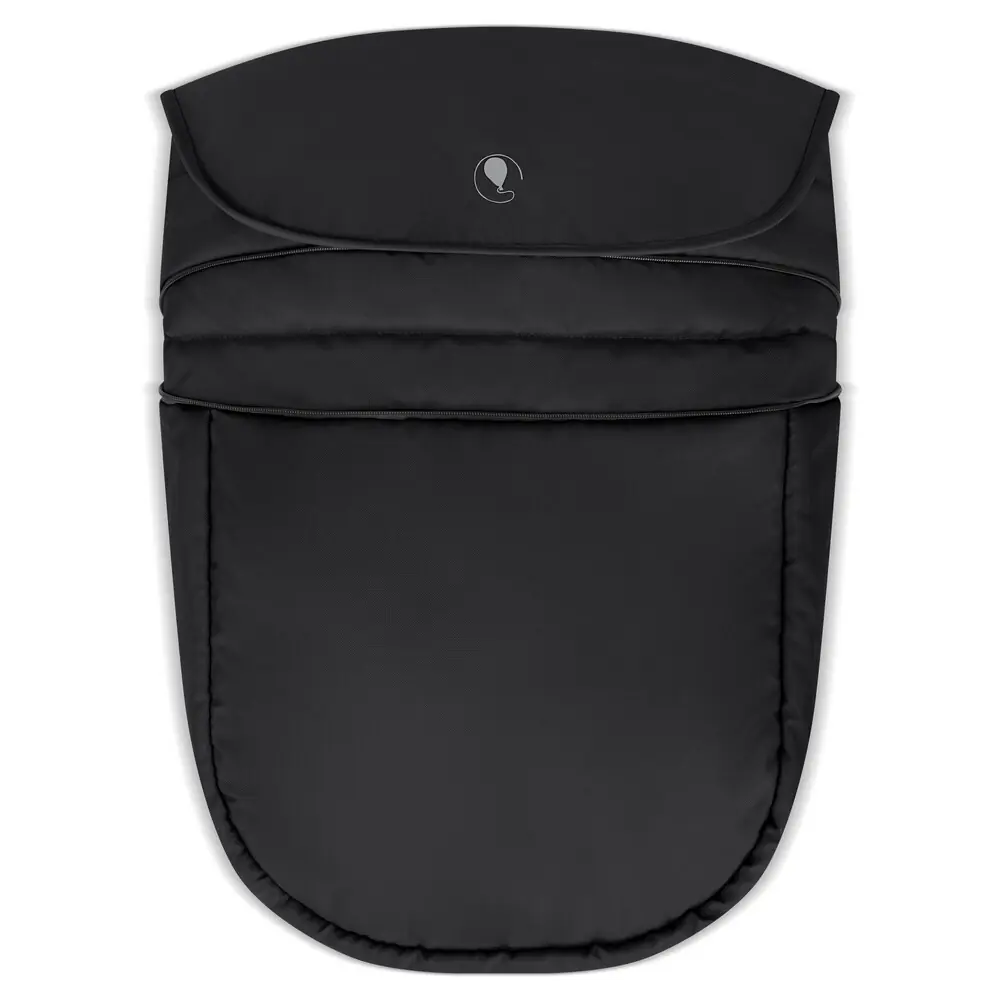 Чохол на ніжки ABC Design Boot Cover Coal, верхня частина з блискавкою