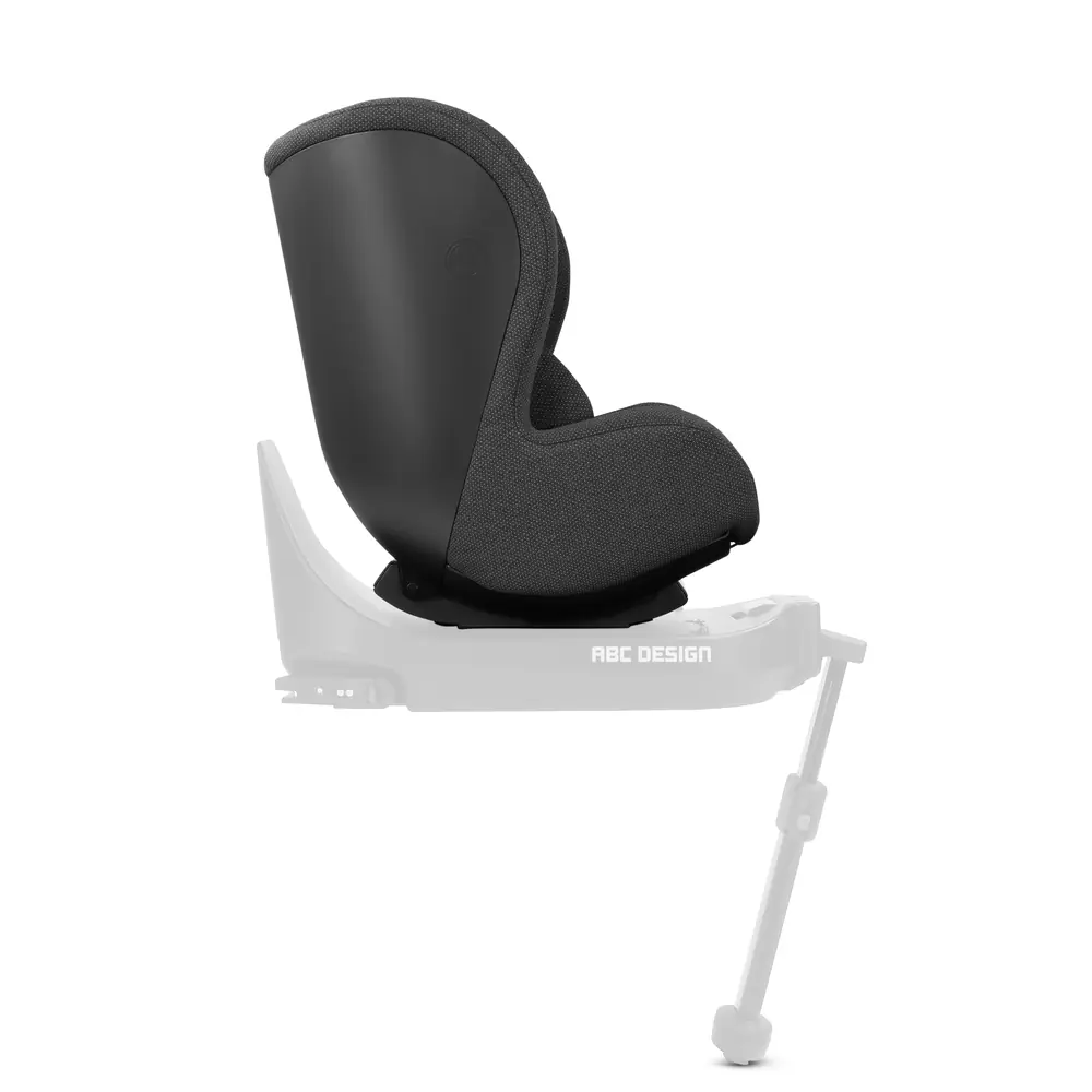 Автокрісло ABC Design Lily i-Size на базі ISOFIX Root, вигляд ззаду й збоку