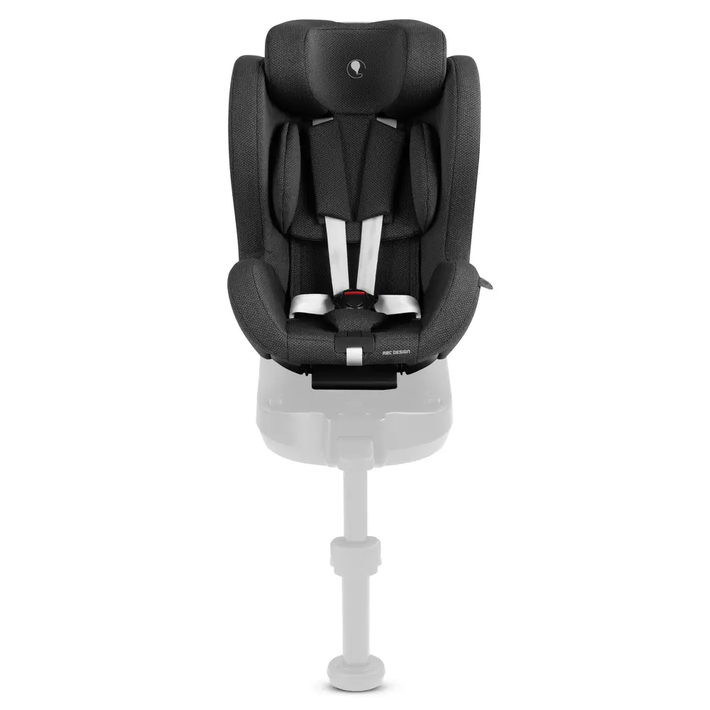 Автокрісло ABC Design Lily i-Size з піднятим підголівником, вигляд спереду