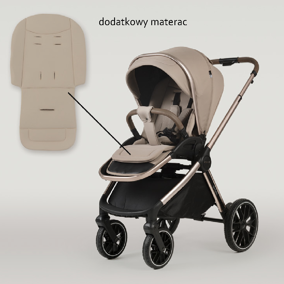 Adamex Spark дитяча коляска 2в1