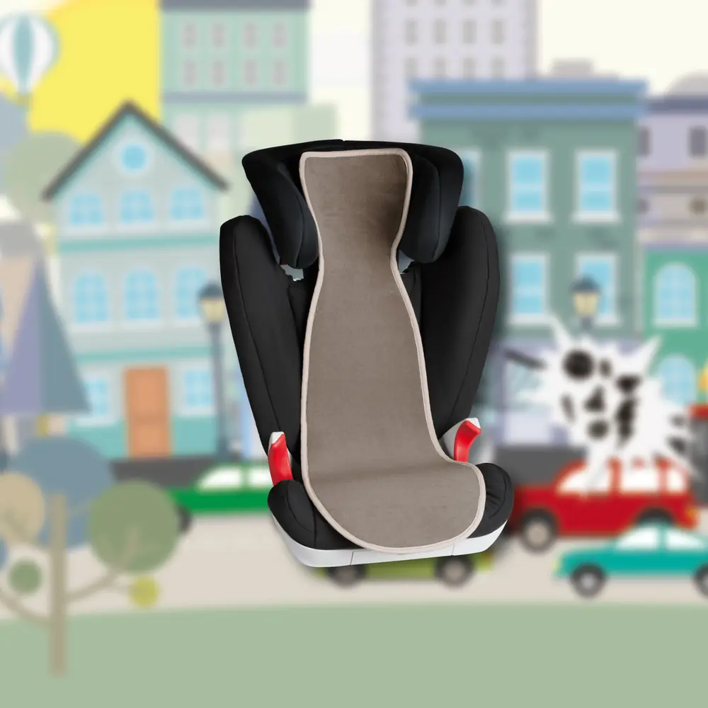 Вкладиш AirCuddle Cool Seat на автокріслі групи 2/3