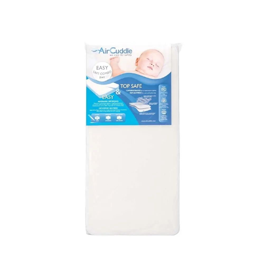 Матрац AirCuddle Easy Safe Combo в упаковці з наматрацником Top Safe