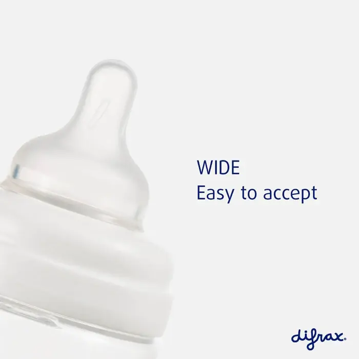 Широка соска пляшечки Difrax S-bottle Wide